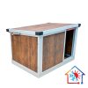 INFRA HEATED Thermo - WOODY dog house "XS"