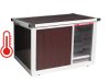 INFRA HEATED Thermo-WOODY dog house
