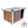 INFRA HEATED Thermo - WOODY dog house "XS"
