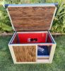 INFRA HEATED Thermo - WOODY dog house "XS"